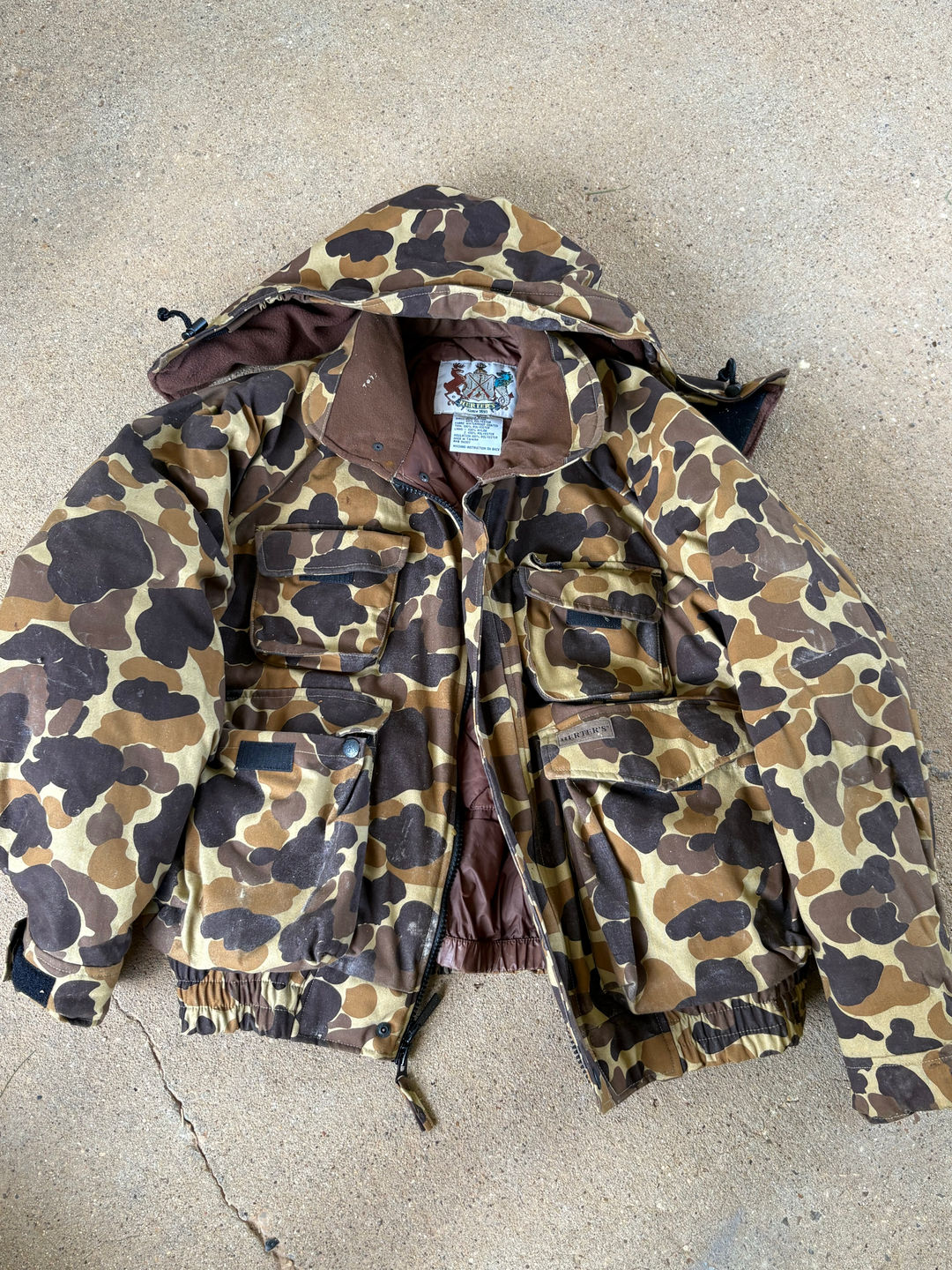 Duck Camo Hunting Jacket