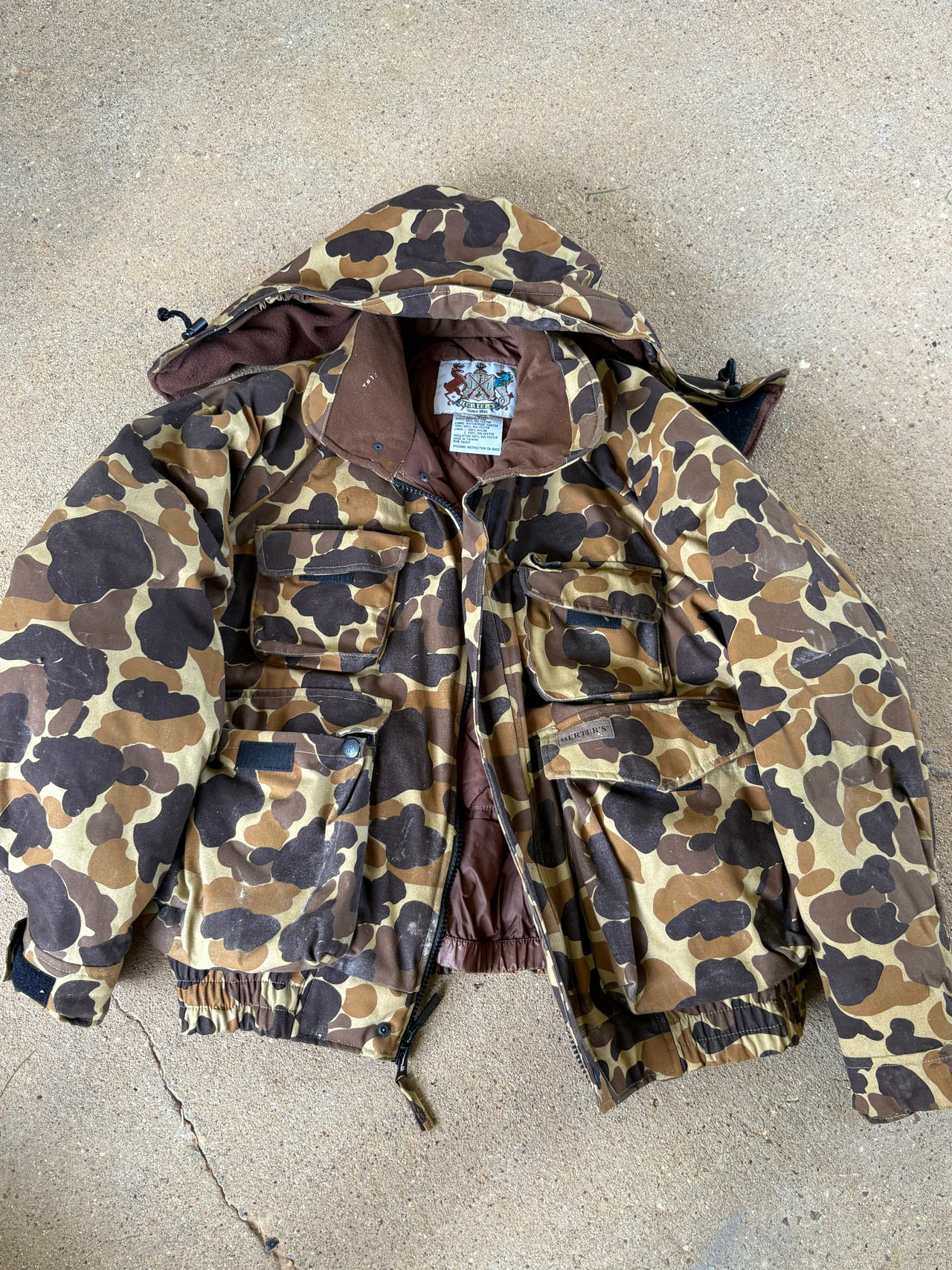 Duck Camo Hunting Jacket