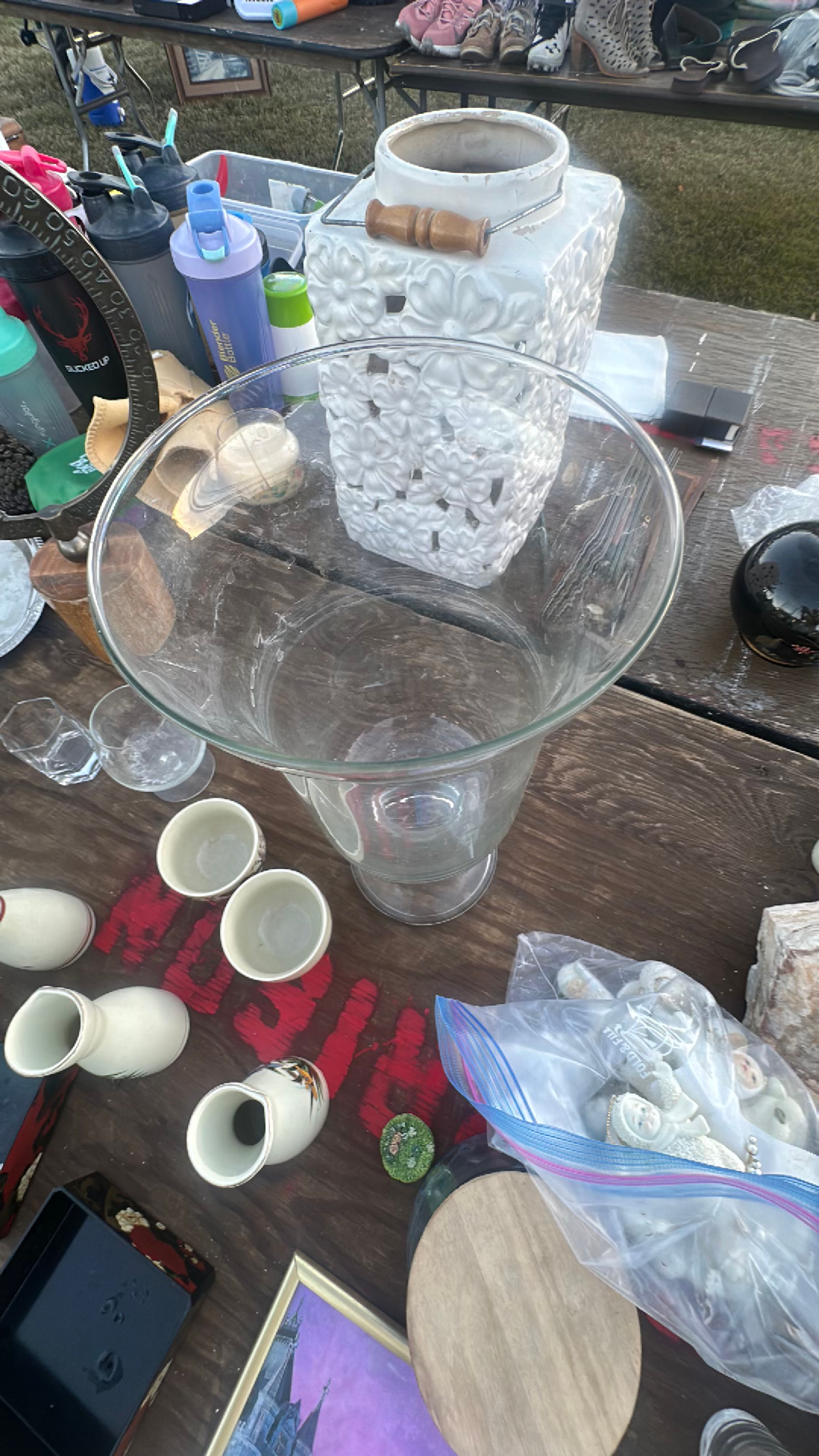 Southern Living Hemingway Hurricane Glass Vase – Clear - Image 3