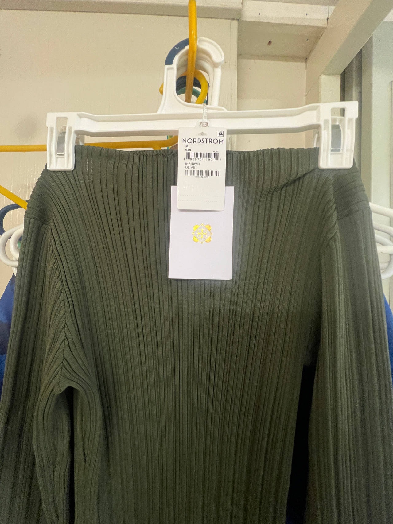 Ribbed Long Sleeve Top
