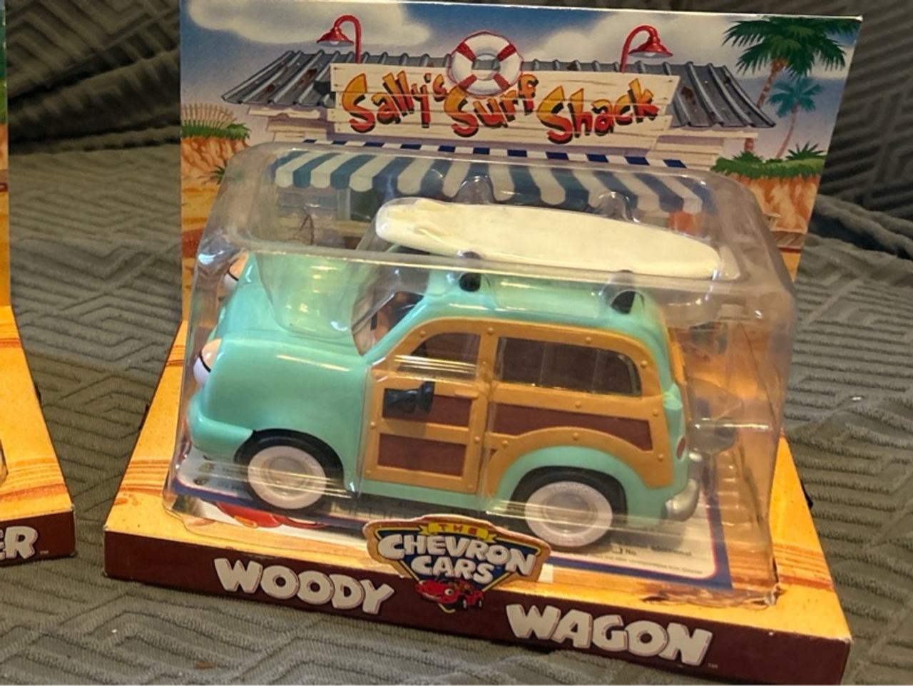 Chevron Cars Woody Wagon 1999 Collectible Toy Car