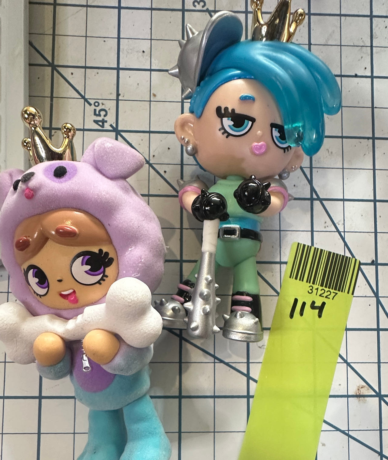 XOX KWEENIE blind box figures, 2 pcs 114