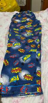 Size 12 Kids' Comic Book Print Pajama Top - Image 1