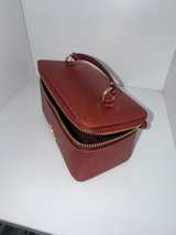 Coach Metallic Red Vanity Jewelry Case - Image 3