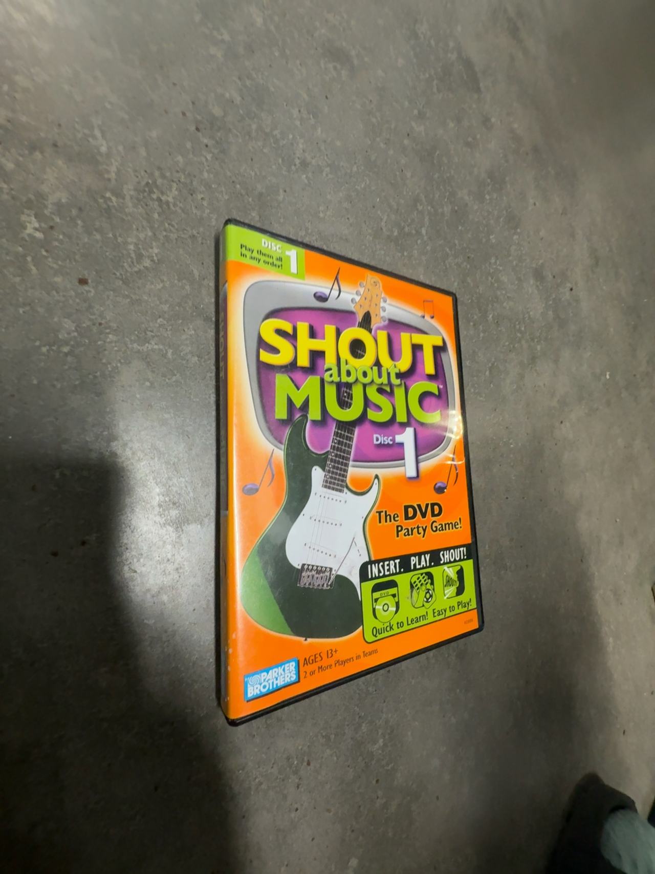 Hasbro Shout About Music Disc 1 DVD