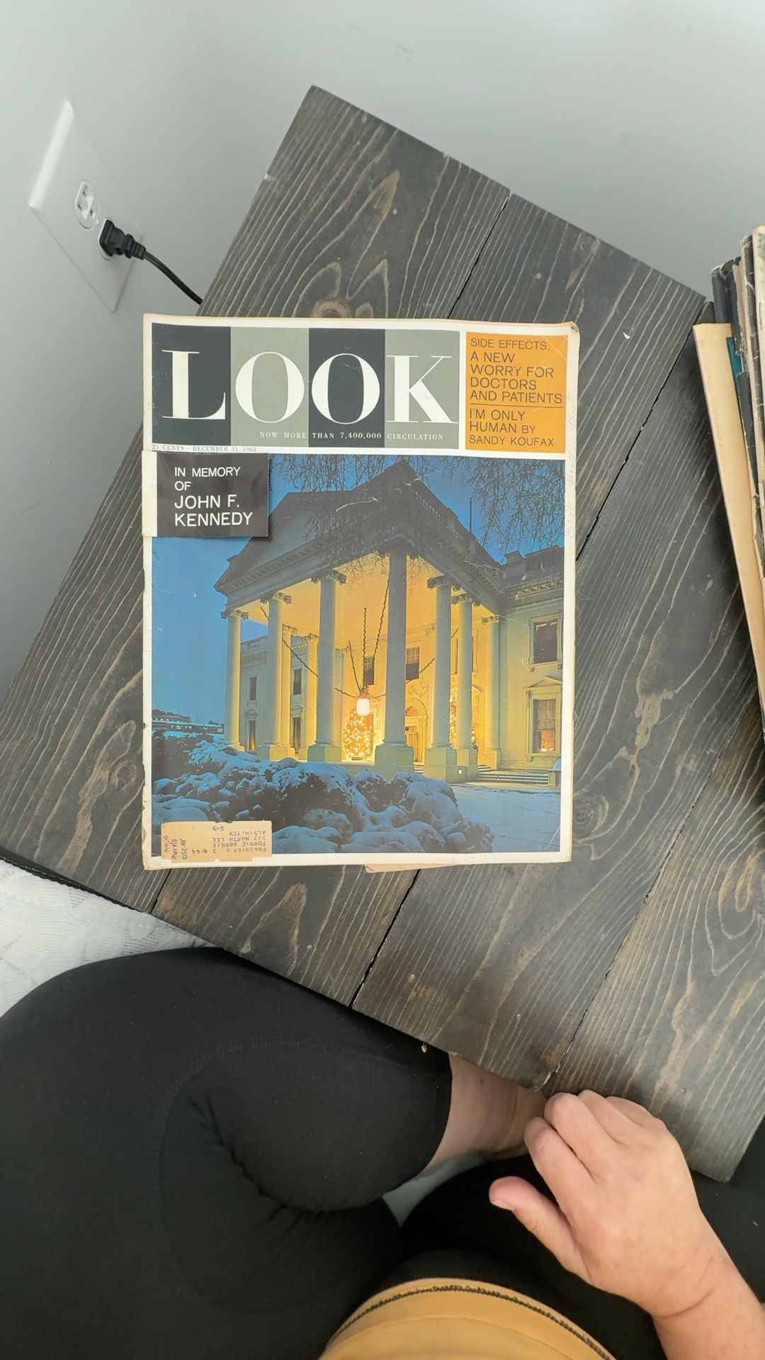 Look Magazine December 31, 1963 In Memory of John F. Kennedy
