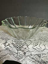 Vintage Pyrex France 823 Fluted Clear Glass Bowl Dish 20cm X 8cm Brioche/Jelly - Image 1