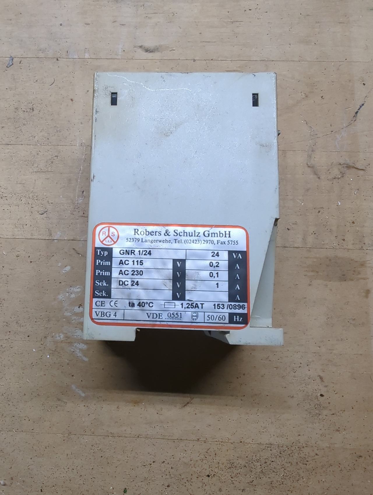 Robers & Schulz GNR 1/24 Power Supply