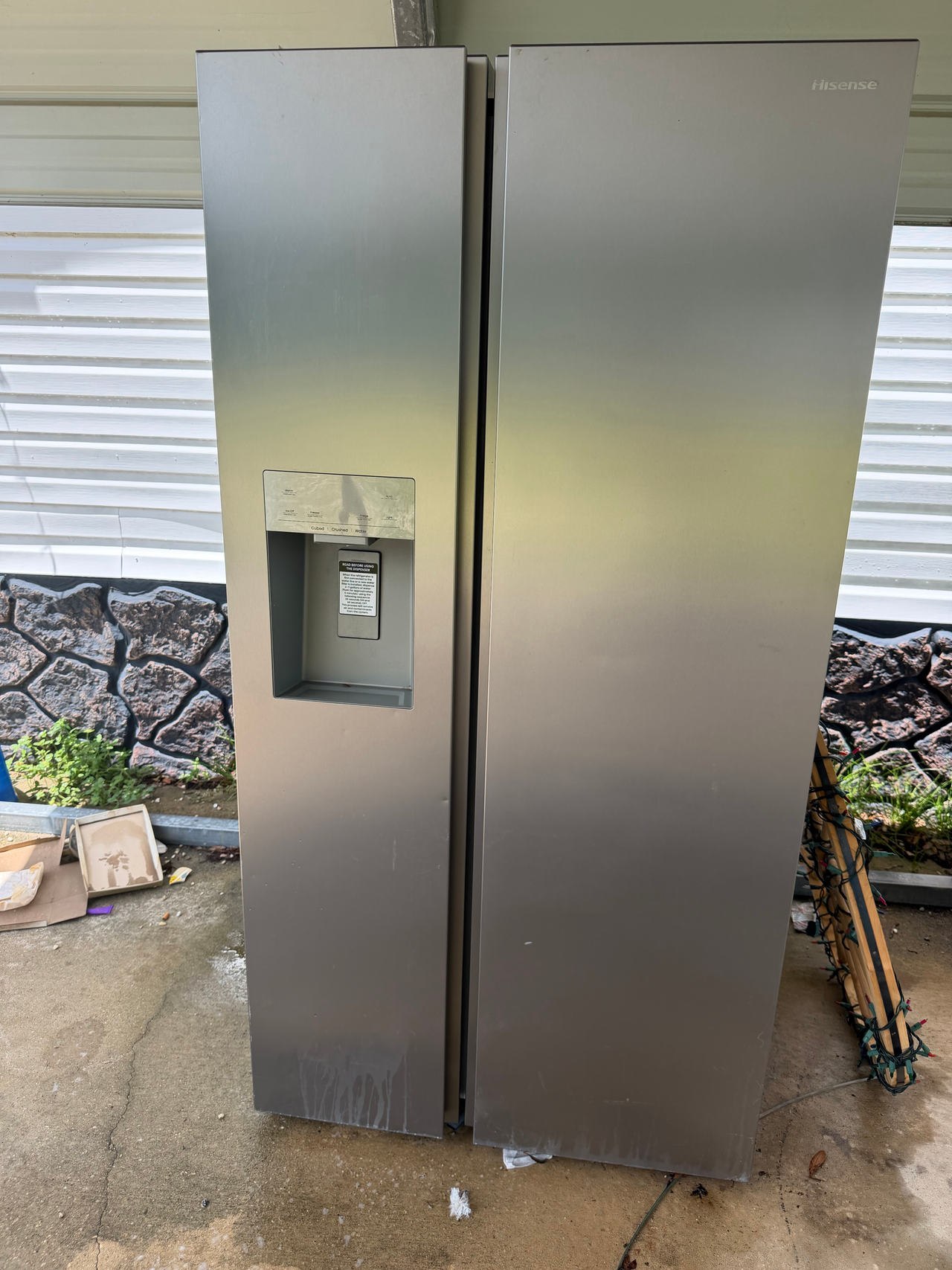 Hisense Side-by-Side Refrigerator