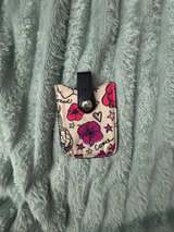 Small Floral Fabric Pouch - Image 2
