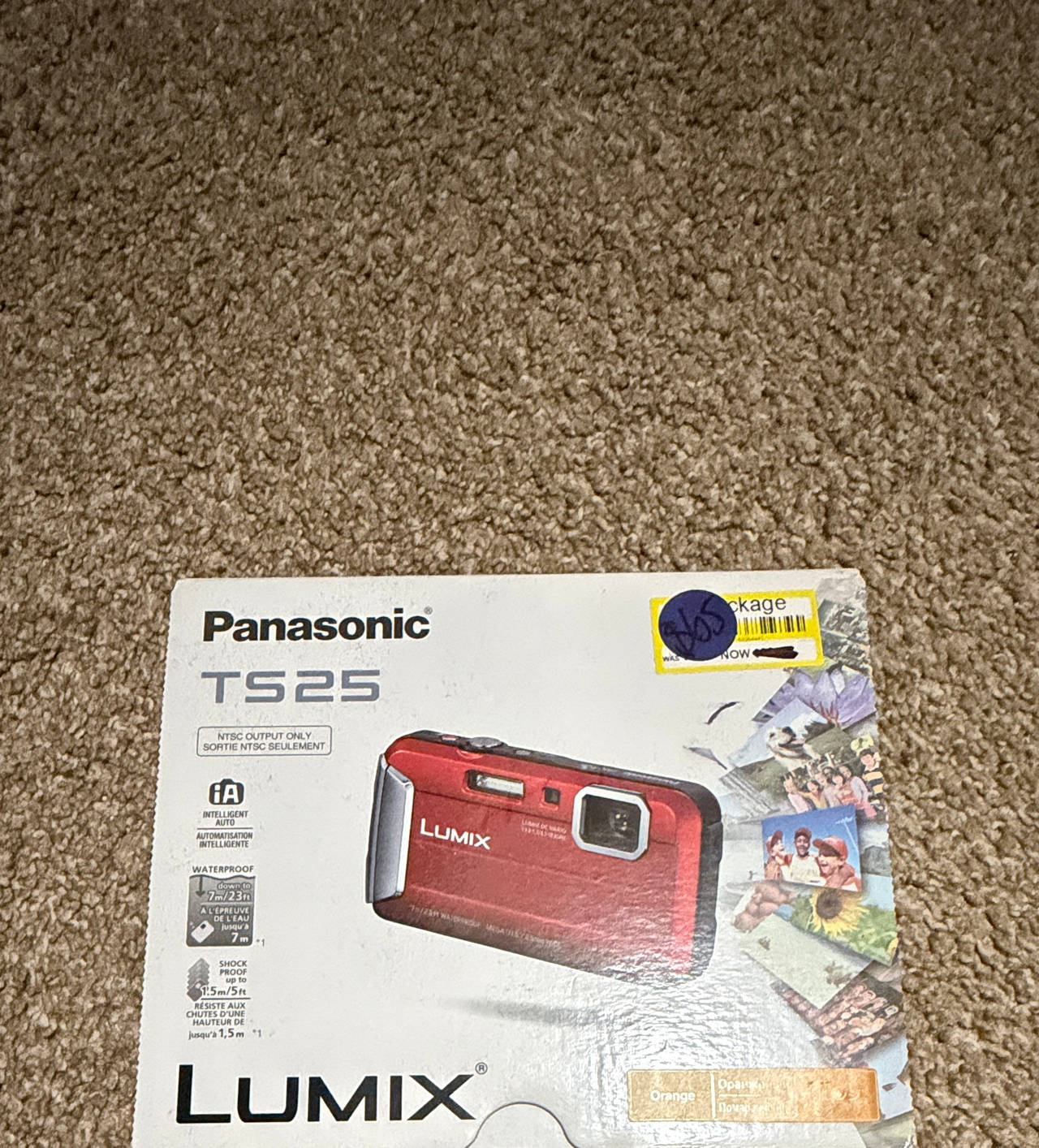 Panasonic Lumix DMC-TS25 Digital Camera