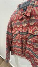J.Crew Men’s XL Southwestern Aztec Woven Shirt Jacket - Image 3