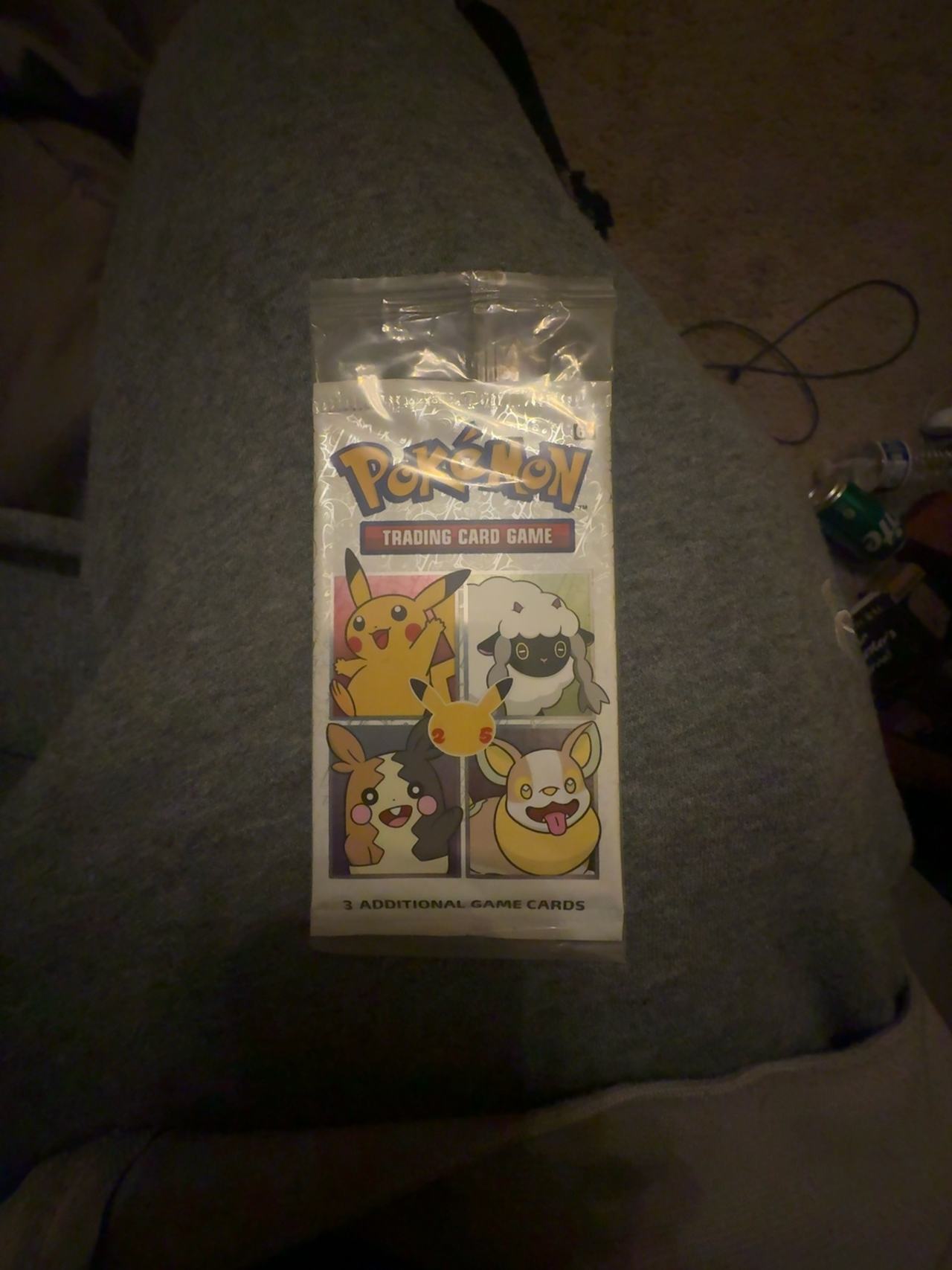 Pokemon General Mills 25th Anniversary 3-Card Booster Pack