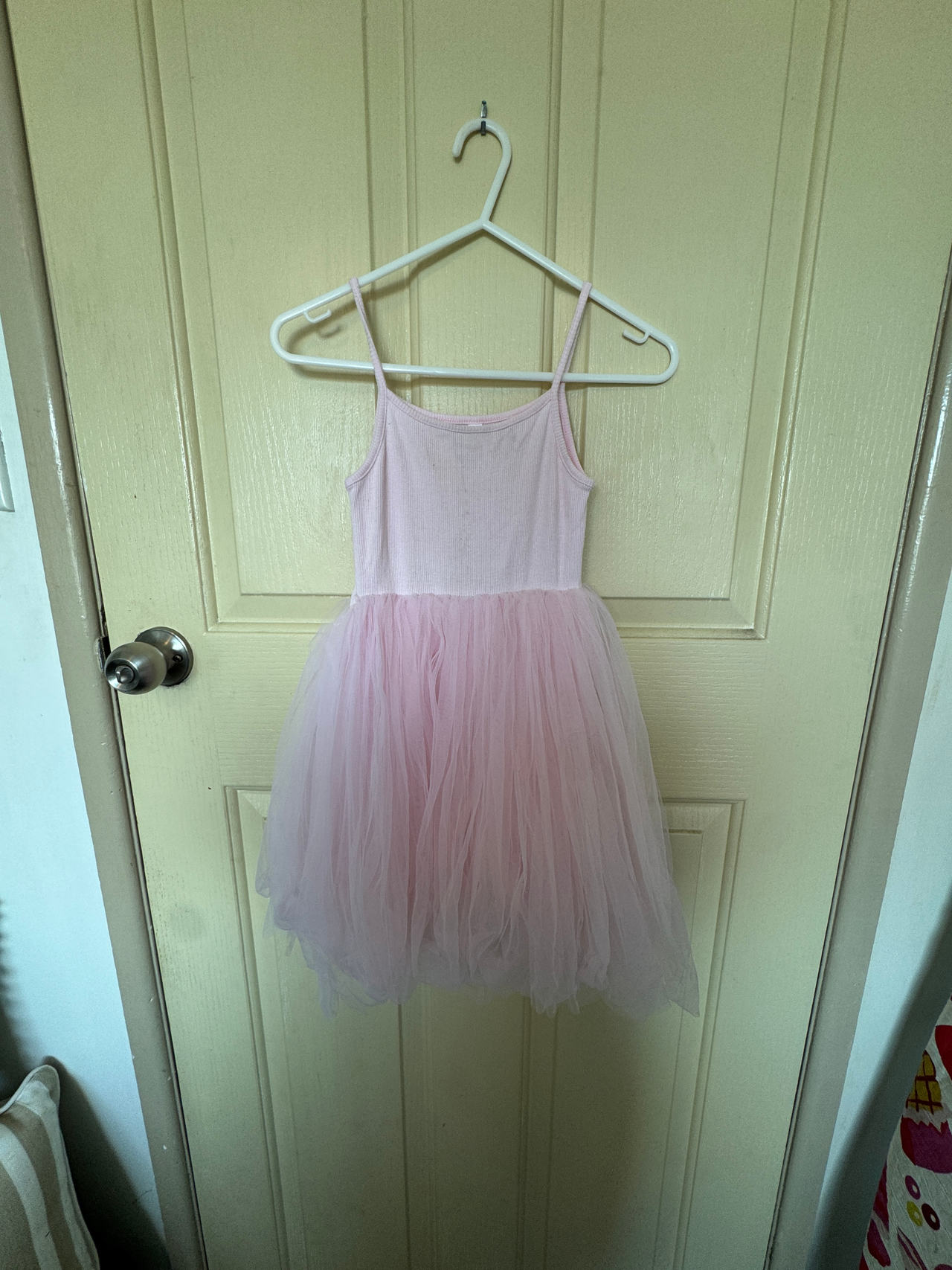 Girls Pink Tulle Dress