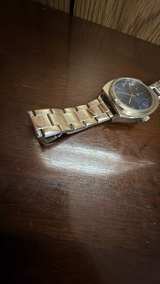 Auriol Men's Stainless Steel Blue Dial Watch - Image 3