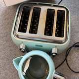 Mint green toaster kettle set - Image 4