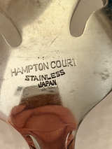 Hampton Court Stainless Steel Flatware Serving Piece Slotted Spoon - Image 1