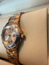 Croton Ladies Diamond-Accent Quartz Watch – Sapphire Crystal, 10 ATM, Date - Image 2