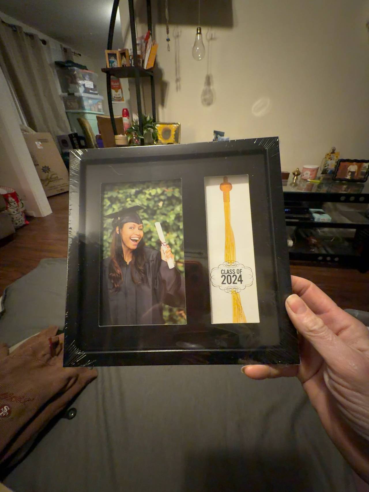 Diplomaframe Graduation Photo Frame with Tassel, Black 10x10