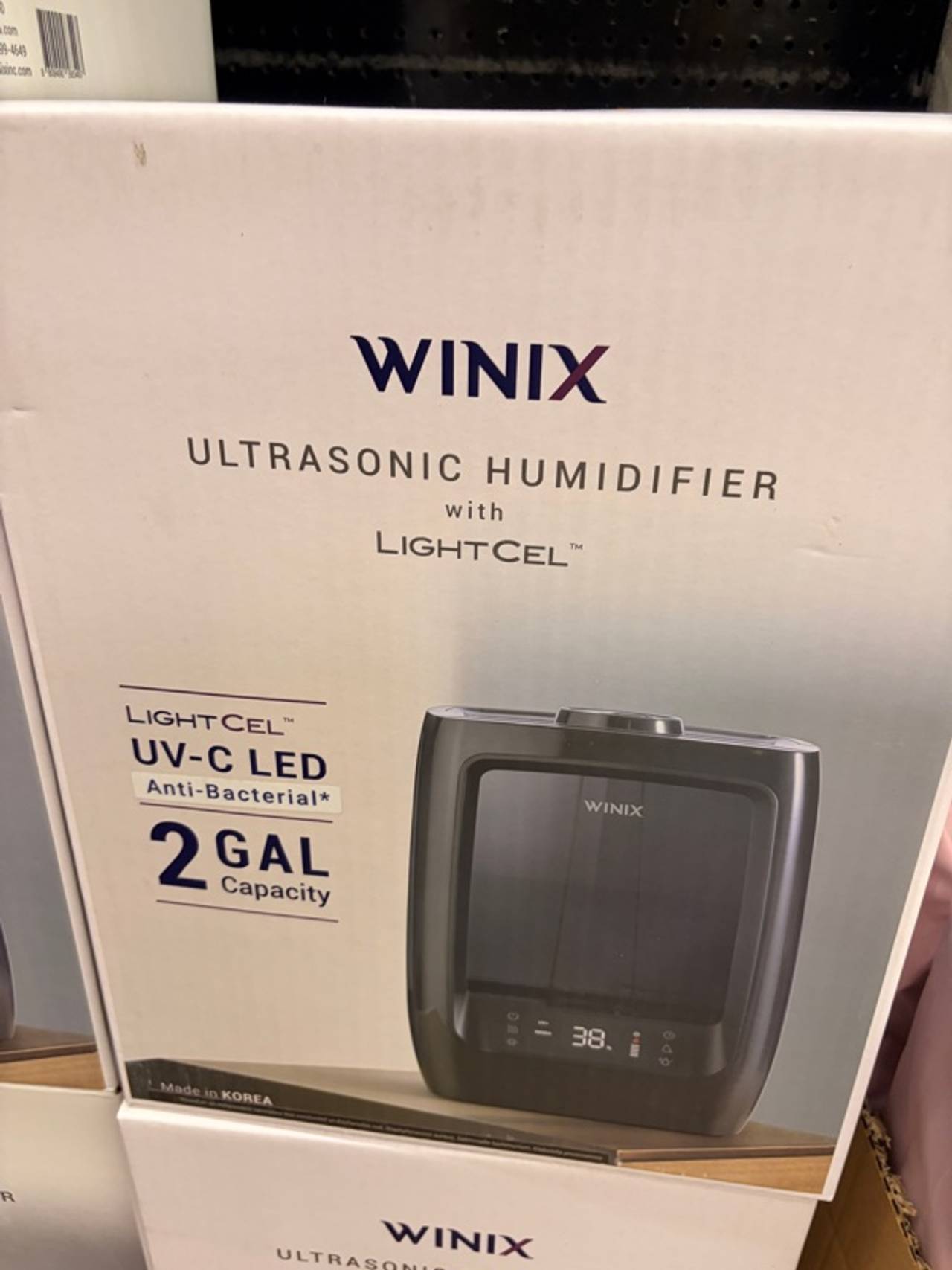 Winix L200 2-Gallon Ultrasonic Warm and Cool Mist Humidifier