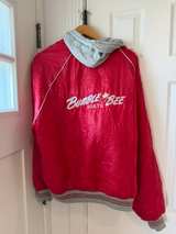 Bumble Bee Boats Vintage Satin Hoodie - Image 3