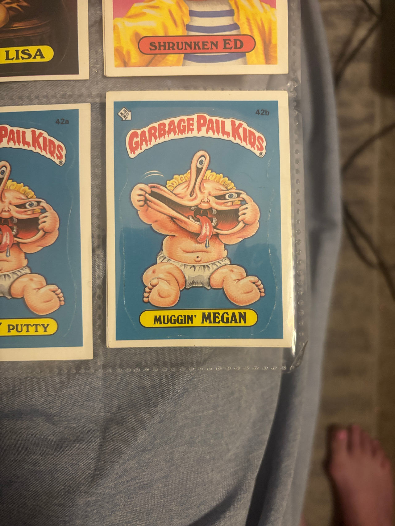 Garbage Pail Kids Trading Card