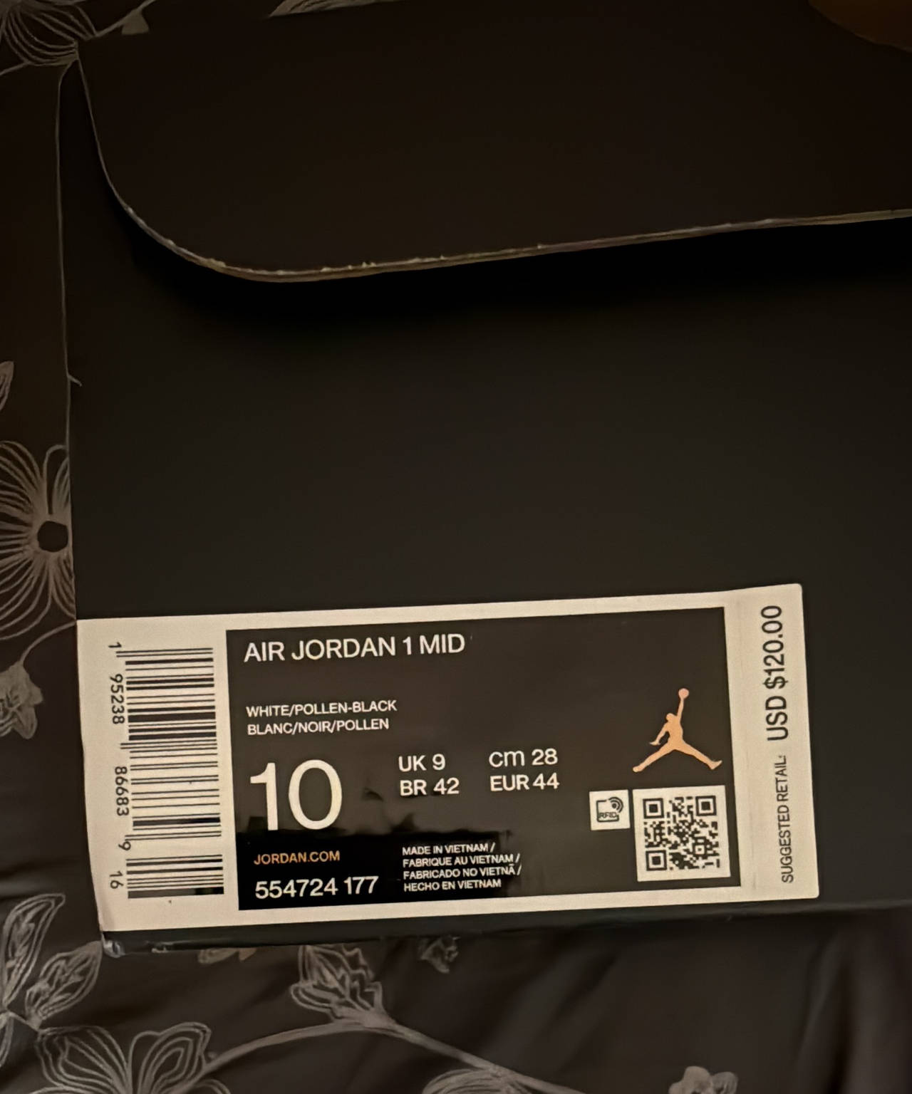 Air Jordan 1 Mid Pollen