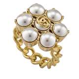 Gucci Pearl Flower Ring - Image 2