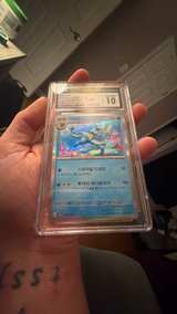 Vaporeon Pokémon Card 151 Korean Holo CGC 10 - Image 3