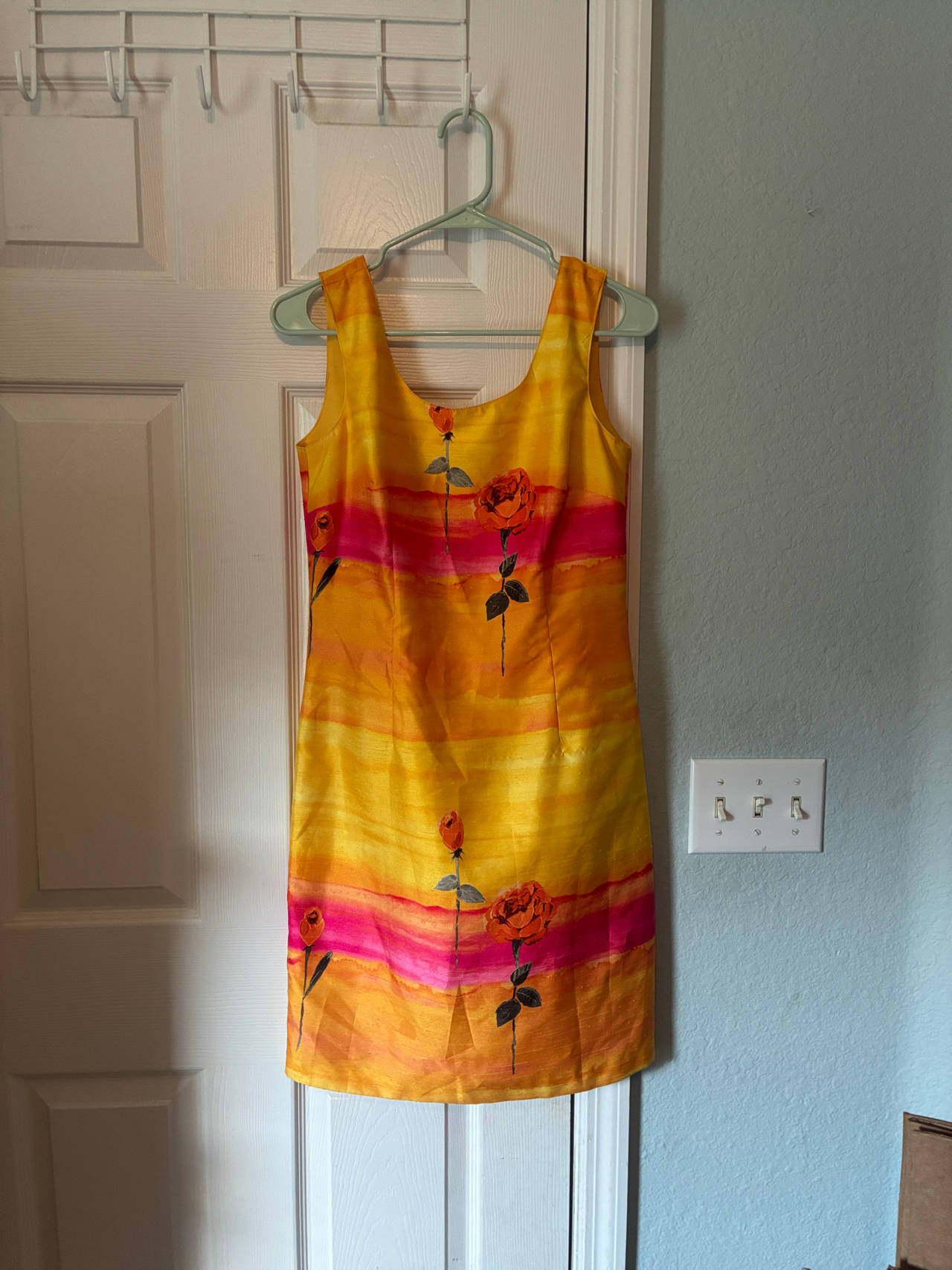 Joseph Ribkoff Sleeveless Floral Print Dress size 6