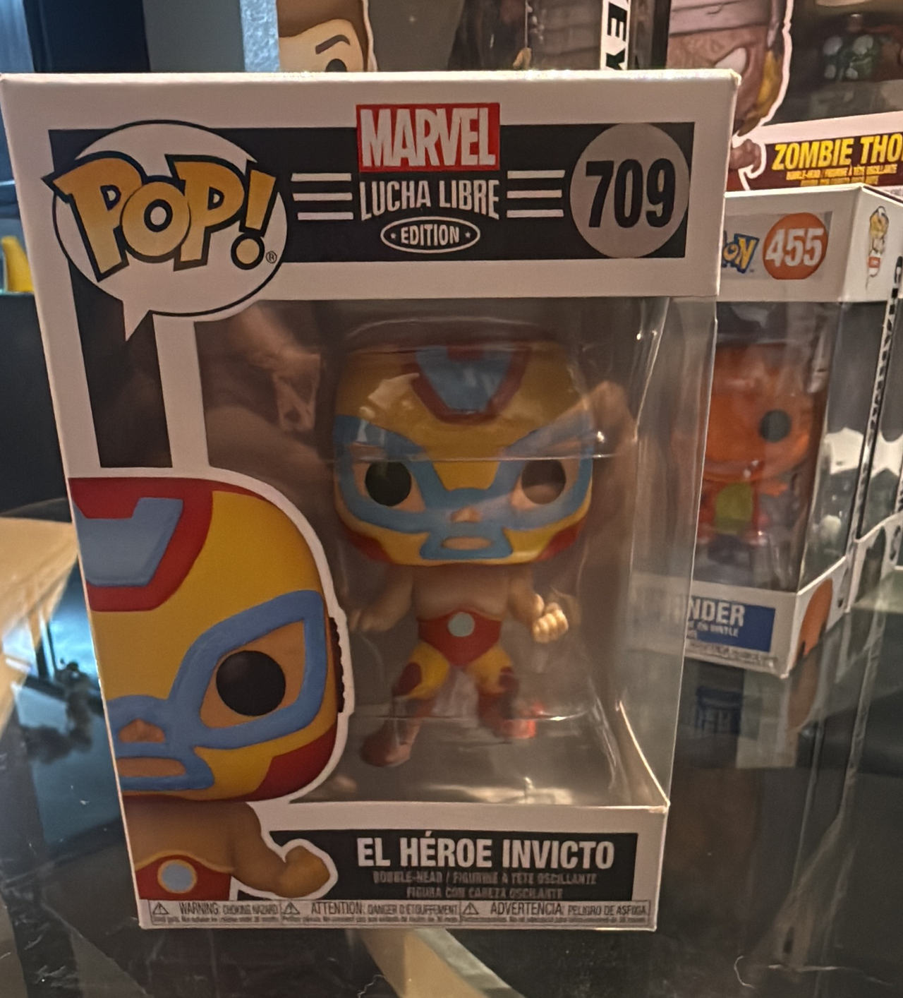 Funko Pop! Marvel: Lucha Libre Edition - El Héroe Invicto #709