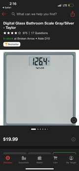 Taylor Digital Bathroom Scale - Image 2