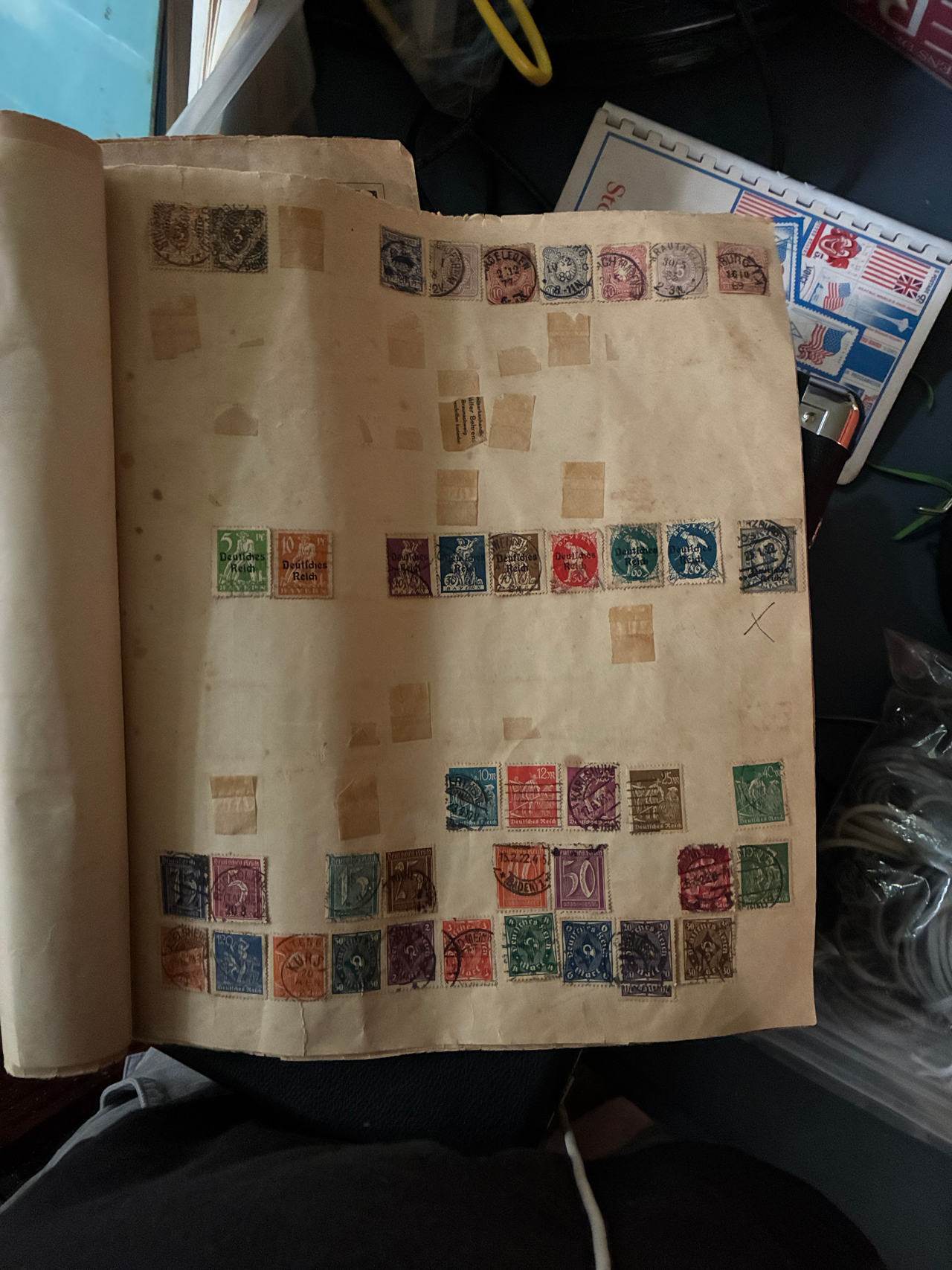 Vintage Postage Stamp Collection