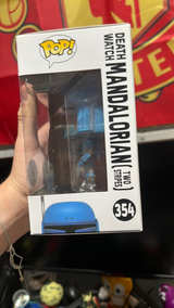 Funko Pop! Star Wars: The Mandalorian - Death Watch Mandalorian (Two Stripes) EB Games Exclusive #354 - Image 2