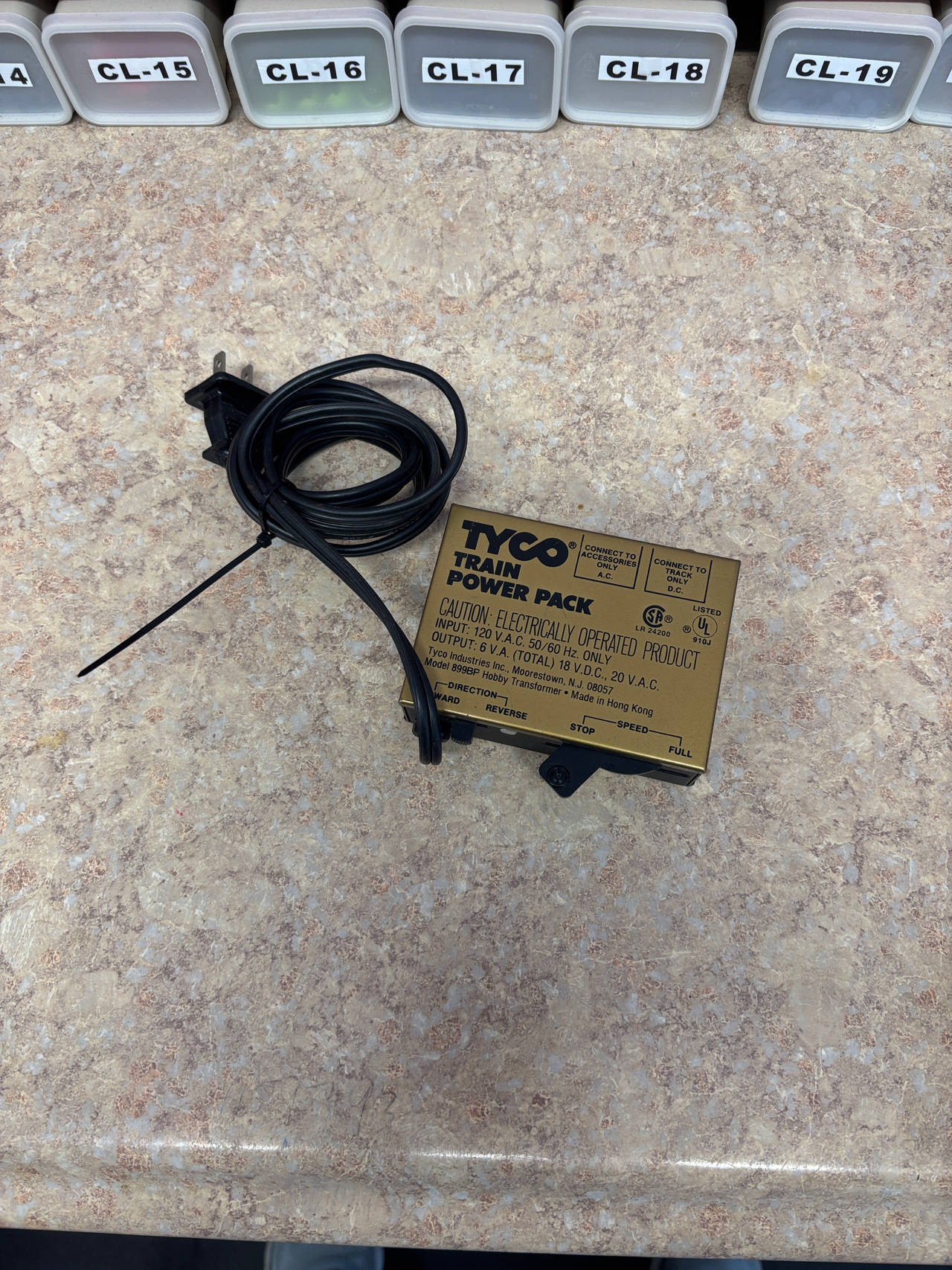 Tyco Train Power Pack Model 8993P