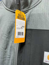 Carhartt Force Relaxed Fit Mock Neck Half-Zip T-Shirt - Image 1