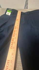 Haggar Premium No Iron Khaki Super Flex Waistband Pants - Image 4