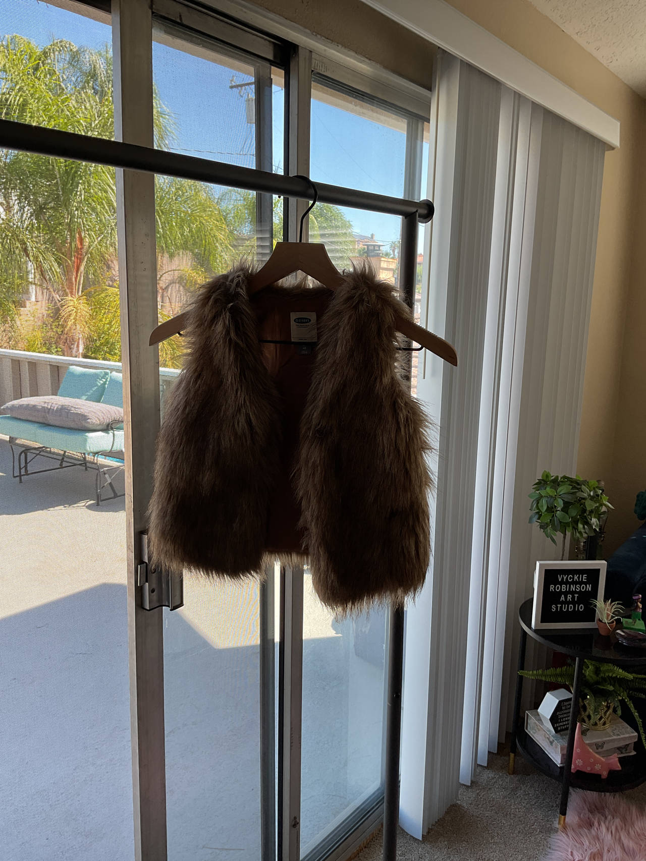 Old Navy Faux Fur Vest