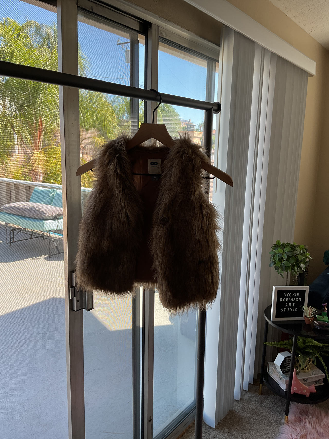 Old Navy Faux Fur Vest