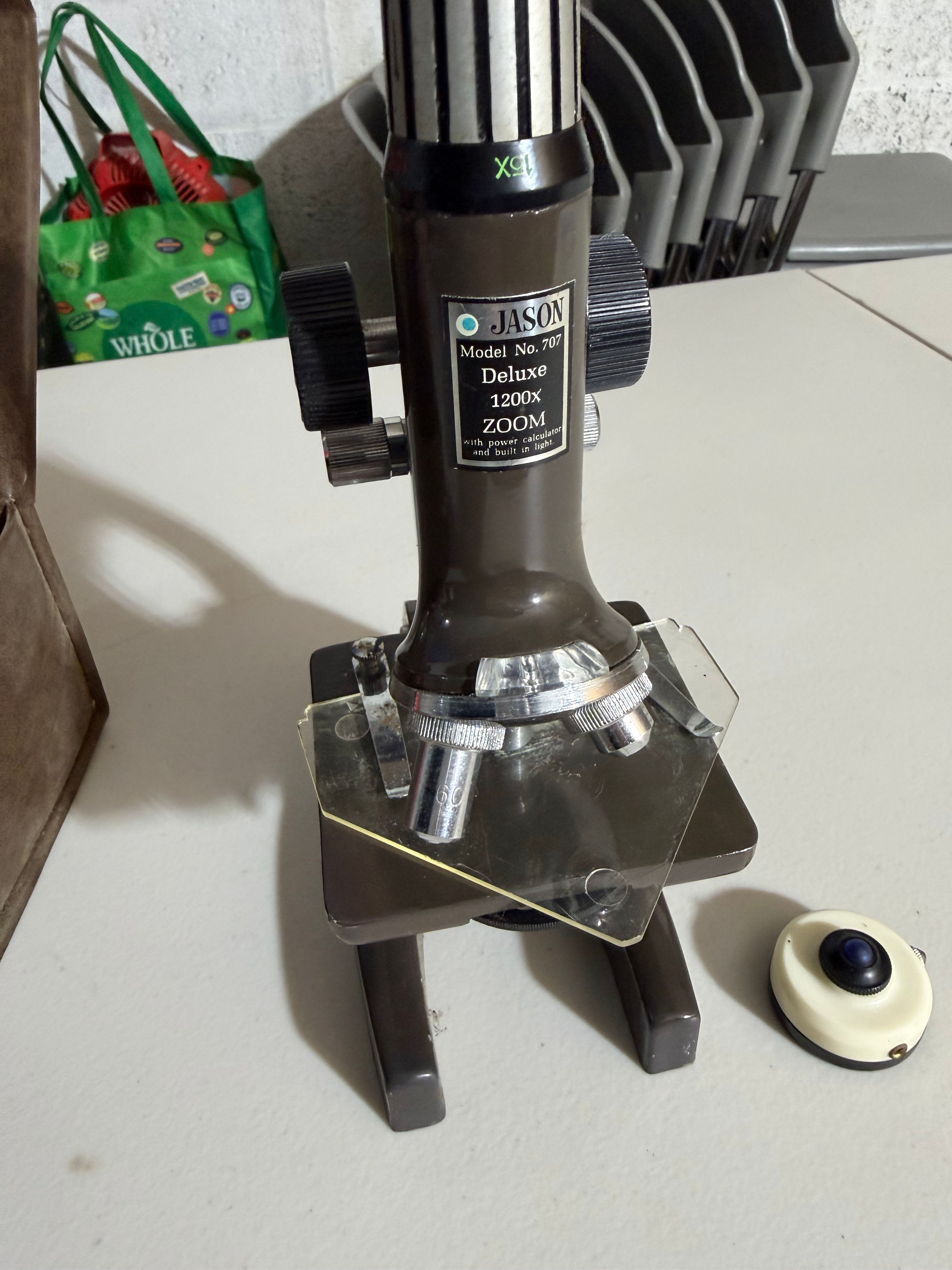 Jason Model 707 Deluxe Microscope