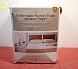 Threshold Performance Memory Foam Mattress Topper 1.5" King - Image 1