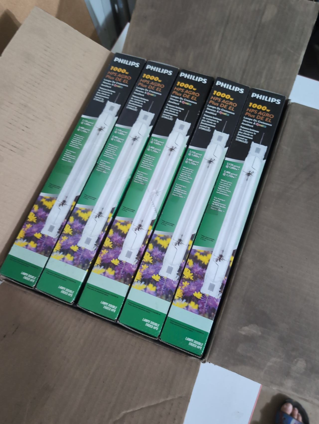 Philips 1000W HPS Agro Plus DE EL Grow Light Bulb