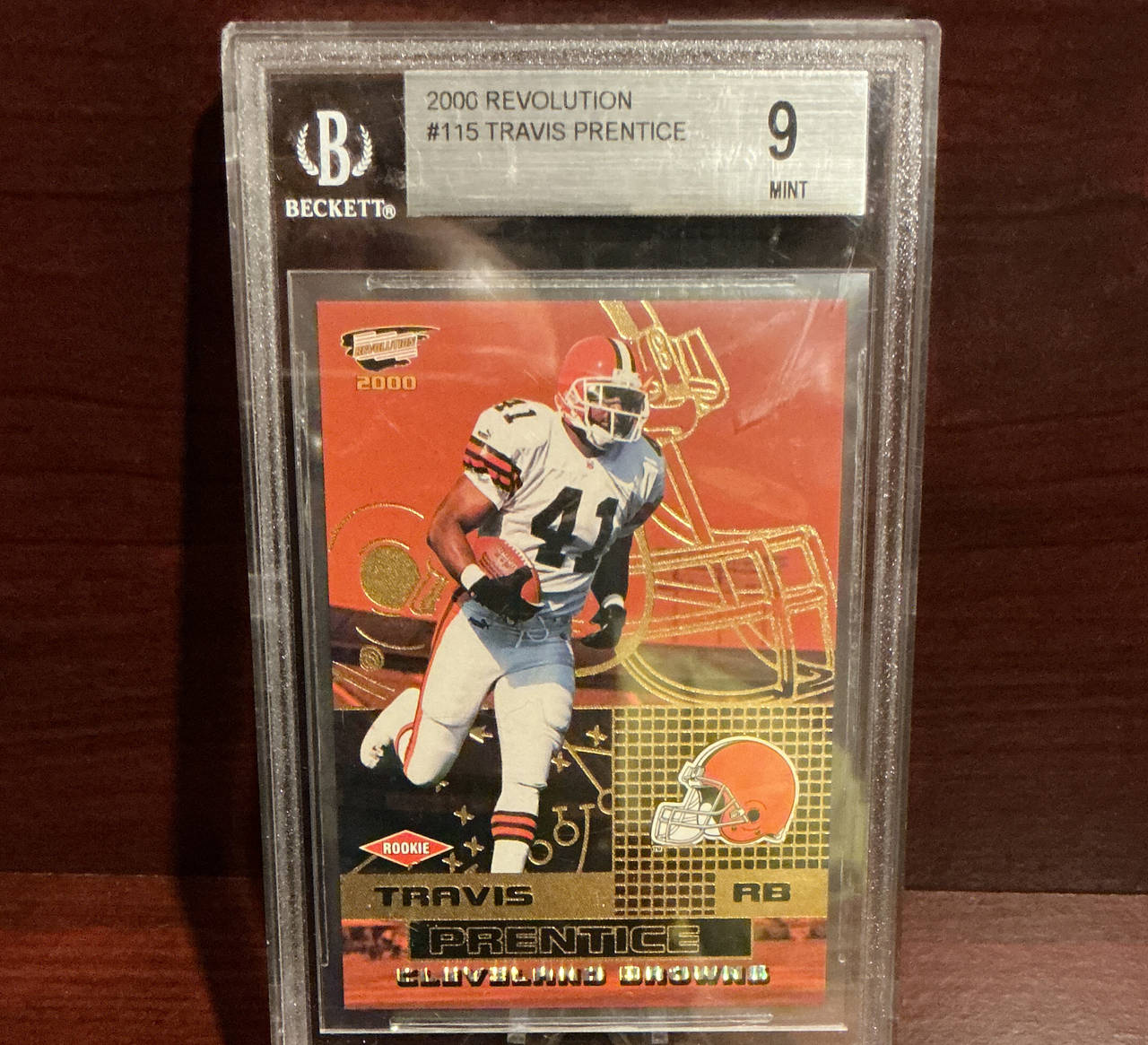 2000 Pacific Revolution Travis Prentice #115 BGS 9