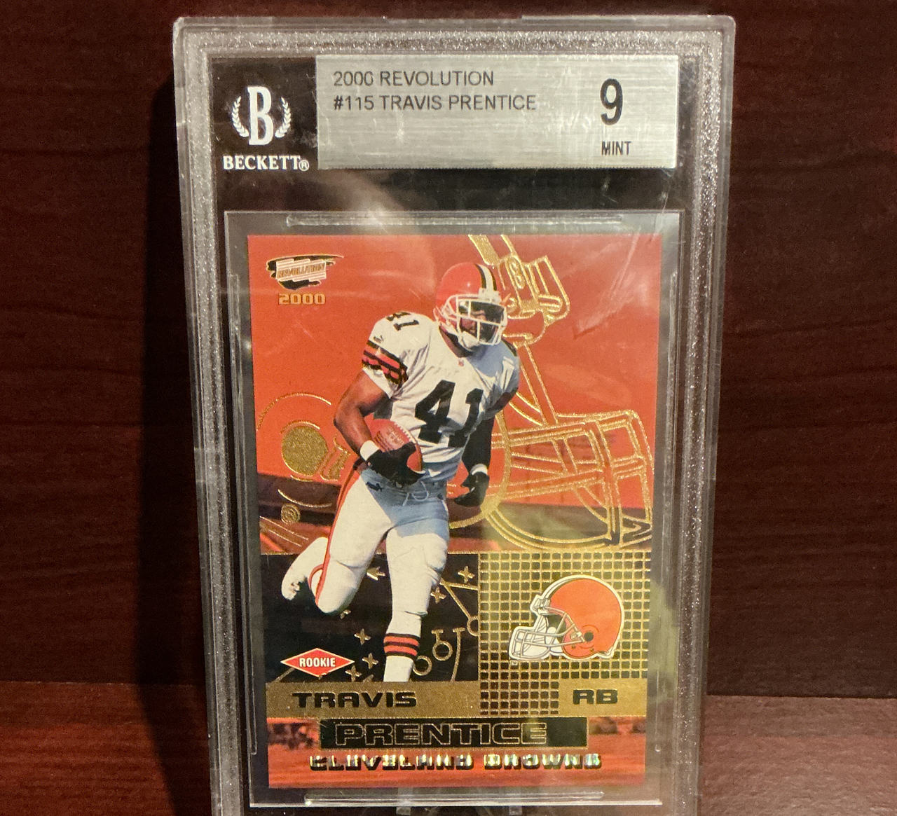 2000 Pacific Revolution Travis Prentice #115 BGS 9