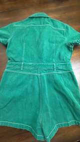 Riley Hubatka x Peppermayo Green Denim Romper - Image 4