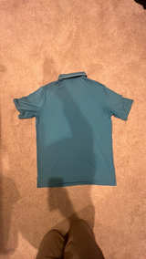 Nation Golf Co. T.K. Pique Golf Polo Blue - Image 3