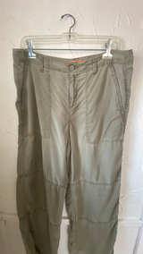 Joe Fresh Green Super Soft Wide-Leg Pants 10 - Image 3