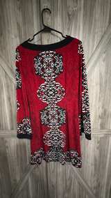 Laundry by Shelli Segal Damask Print Dress small red black and white - Image 6