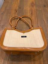 Kate Spade Vintage Straw Structured Handbag - Image 1