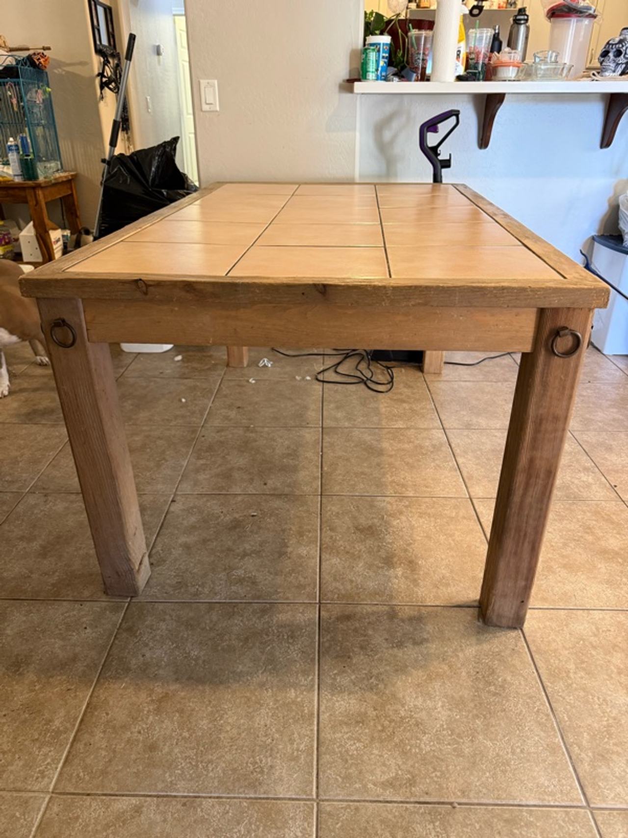 Wooden  Dining Table and 6 Chairs